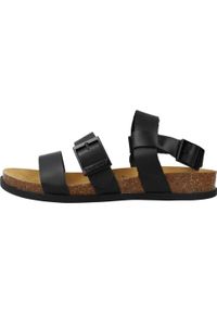 Kickers - Sandały KICKERS 931630 50 Czarny. Kolor: czarny. Materiał: skóra. Sezon: lato