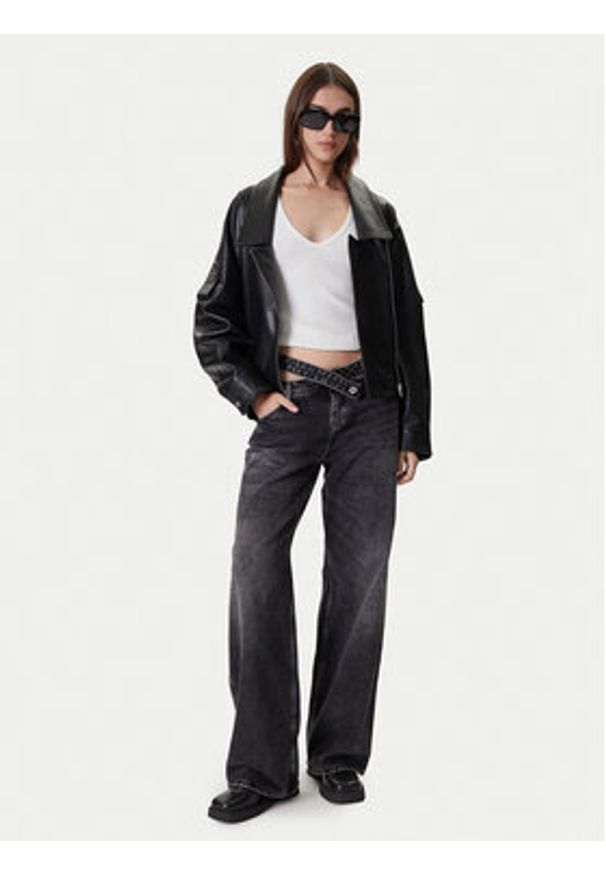 Karl Lagerfeld Jeans Jeansy A4W10047 Szary Relaxed Fit. Kolor: szary