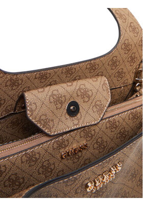 Guess Torebka HWSG73 34220 Brązowy. Kolor: brązowy. Materiał: skórzane