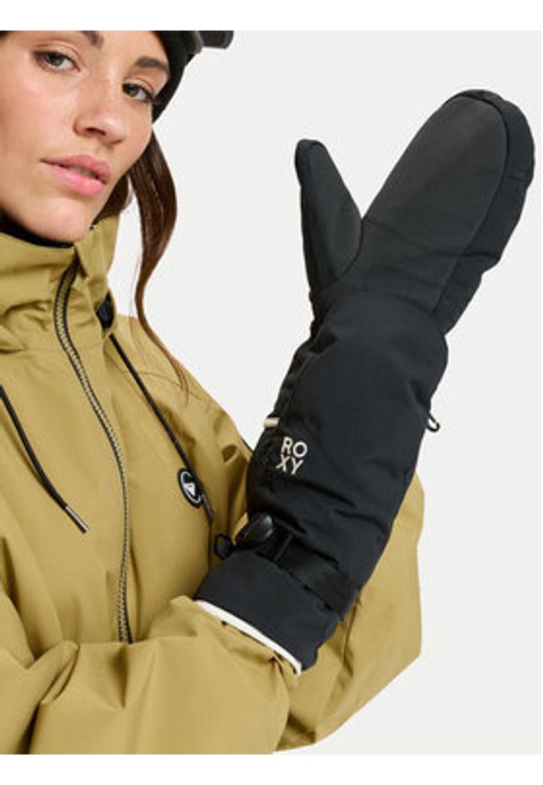 Roxy Rękawice narciarskie Jetty Solid Mitt ERJHN03268 Szary. Kolor: szary. Materiał: poliester. Sport: narciarstwo