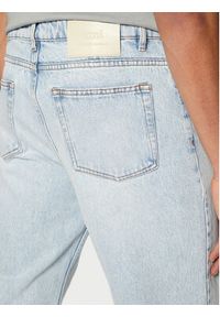 AMI PARIS Jeansy UTR500.DE0027 Niebieski Straight Fit. Kolor: niebieski
