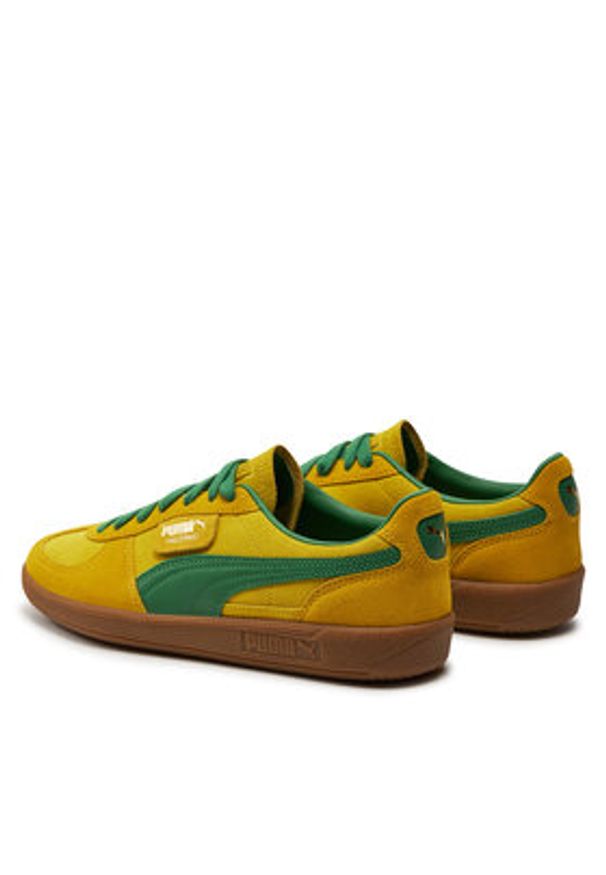 Puma Sneakersy Palermo Pele 396463 12 Żółty. Kolor: żółty. Materiał: zamsz, skóra