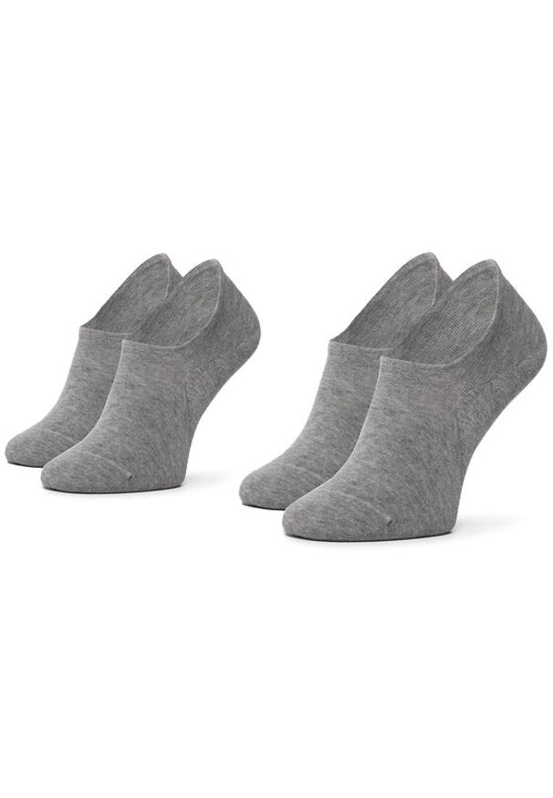 TOMMY HILFIGER - Tommy Hilfiger Skarpety krótkie 382024001 Szary. Kolor: szary. Materiał: materiał