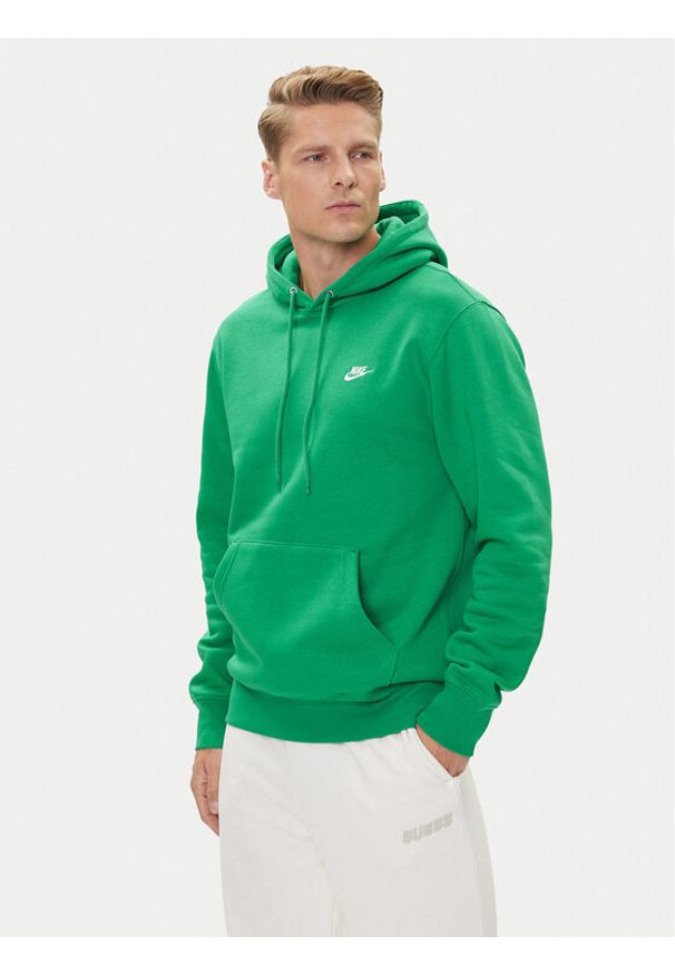 Nike Bluza Giannis FN3859 Zielony Regular Fit. Kolor: zielony. Materiał: bawełna