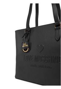 Love Moschino - LOVE MOSCHINO Torebka JC4114PP1ML1000A Czarny. Kolor: czarny. Materiał: skórzane #5