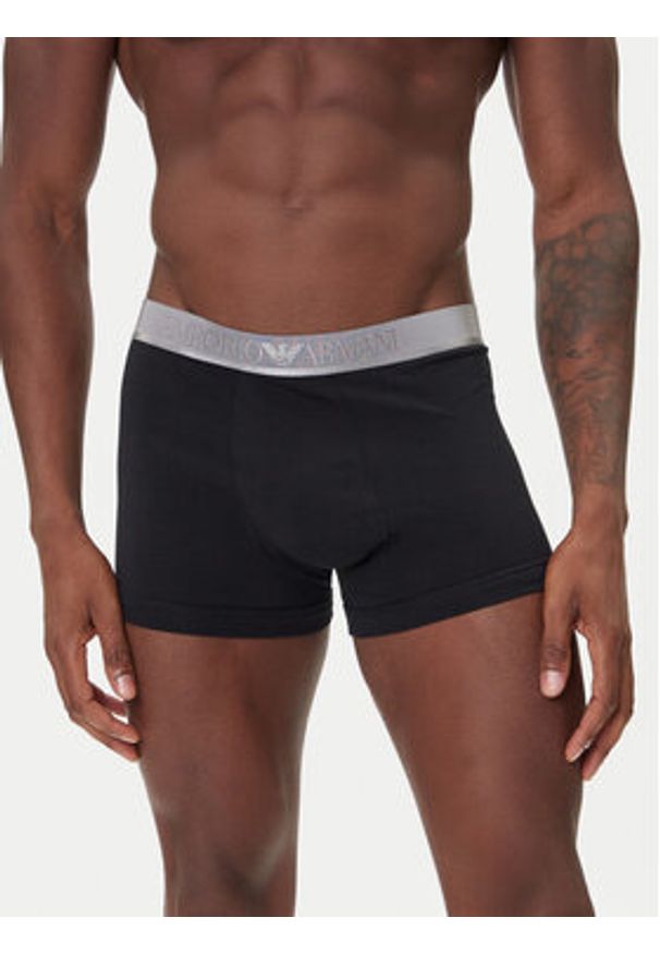 Emporio Armani Underwear Komplet 3 par bokserek EM000259 AF10780 MC061 Czarny. Kolor: czarny. Materiał: bawełna