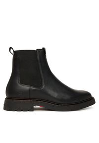 TOMMY HILFIGER - Sztyblety Tommy Hilfiger. Kolor: czarny