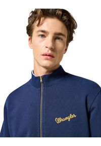 Wrangler - MESKA BLUZA WRANGLER FUNNEL NECK ZIP NAVY 112350547 #3