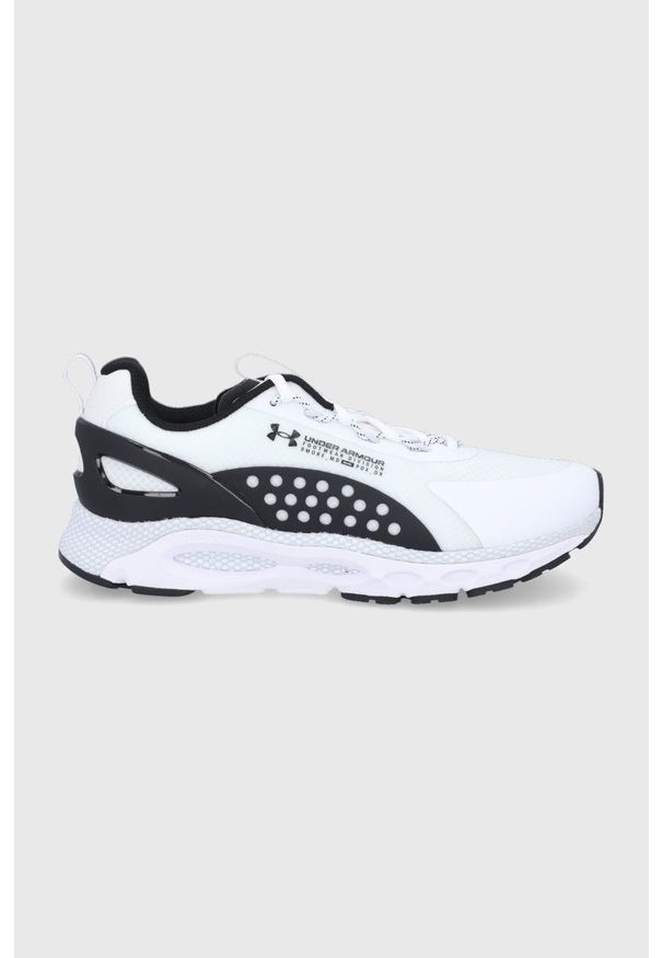 Under Armour - Buty UA HOVR Infinite Summit 2. Nosek buta: okrągły. Zapięcie: sznurówki. Kolor: biały