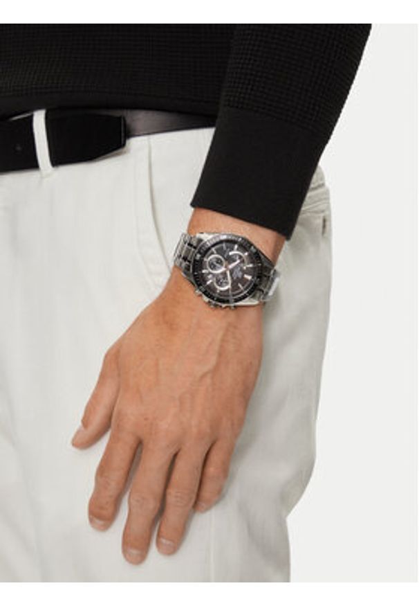 Casio Zegarek Edifice EFR-552D-1AVUEF Srebrny. Kolor: srebrny