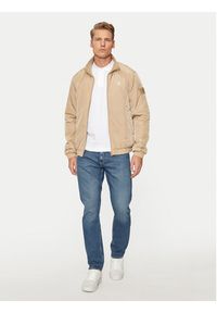 Calvin Klein Jeans Kurtka przejściowa Harrington J30J325592 Beżowy Regular Fit. Kolor: beżowy. Materiał: syntetyk #2