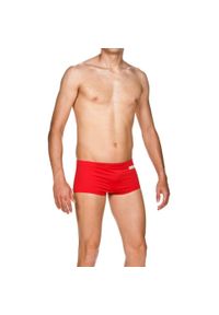 Szorty Kąpielowe Arena Solid Squared Short. Kolor: czerwony