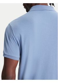 Polo Ralph Lauren Polo 710704319169 Niebieski Custom Slim Fit. Typ kołnierza: polo. Kolor: niebieski. Materiał: bawełna #3