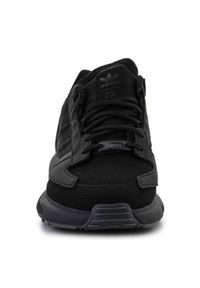 Adidas - Buty adidas Zx 5K Boost M GX8664 czarne. Kolor: czarny. Materiał: materiał. Szerokość cholewki: normalna. Model: Adidas ZX #5