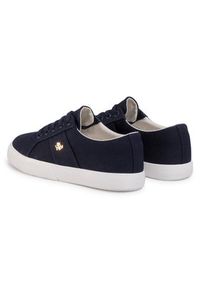 Lauren Ralph Lauren Tenisówki Janson II 802804598002 Granatowy. Kolor: niebieski. Materiał: materiał #4