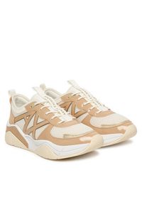 Armani Exchange Sneakersy XW002230 AF21432 MZ432 Beżowy. Kolor: beżowy. Materiał: materiał #3