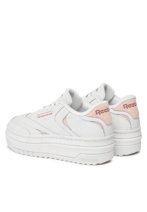 Reebok Sneakersy Club C Extra IE1612 Biały. Kolor: biały. Materiał: skóra. Model: Reebok Club