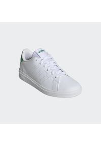 Adidas - Buty dla dzieci ADIDAS Advantage. Zapięcie: sznurówki. Kolor: biały. Materiał: syntetyk, skóra, kauczuk. Model: Adidas Advantage. Sport: turystyka piesza