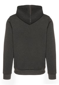 Born2be - Ciemnoszara Rozpinana Bluza z Bawełną i Kapturem Typu Oversize Diosa. Okazja: na co dzień. Kolor: szary. Materiał: bawełna. Sezon: wiosna, jesień. Styl: klasyczny, casual