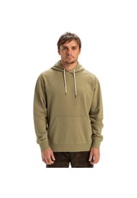 Quiksilver - Bluza z kapturem dla Mężczyzn SALT WATER Beżowy. Typ kołnierza: kaptur. Kolor: beżowy. Materiał: materiał, poliester, bawełna. Długość: długie