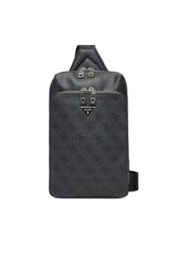 Guess Saszetka HMMILO P5226 Szary. Kolor: szary. Materiał: skóra