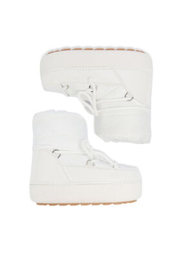 DeeZee Śniegowce DZN-001 Biały. Kolor: biały. Materiał: materiał