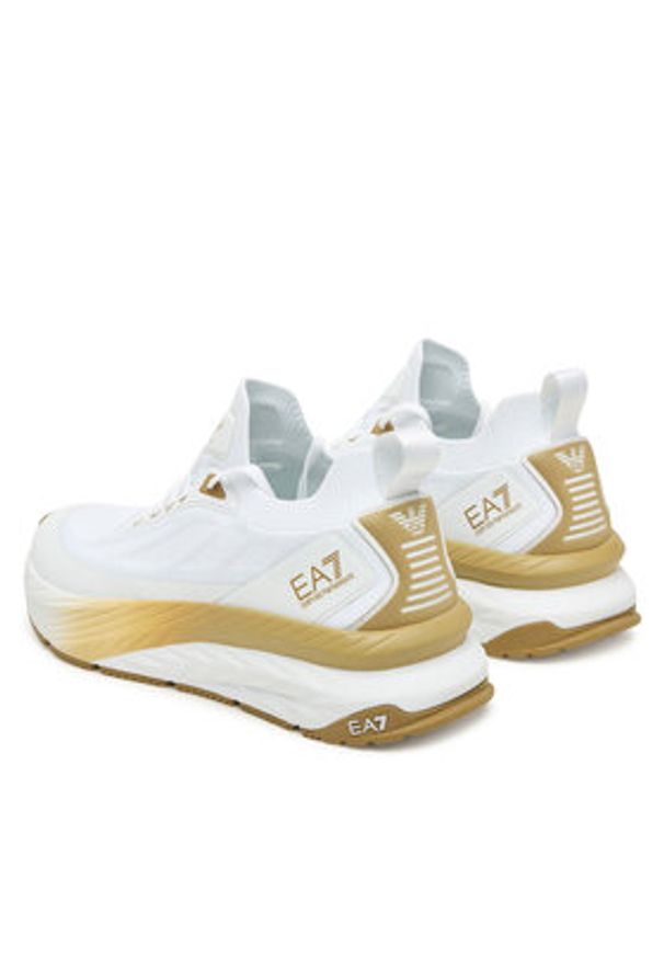 EA7 Emporio Armani Sneakersy 7X000343 AF18639 M0015 Biały. Kolor: biały. Materiał: materiał