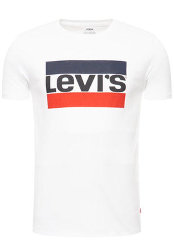 Levi's® T-Shirt Sportswear Logo Graphic 39636-0000 Biały Regular Fit. Kolor: biały. Materiał: bawełna