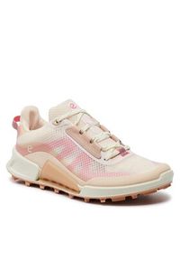 ecco - ECCO Sneakersy 82385360898 Różowy. Kolor: różowy. Materiał: materiał