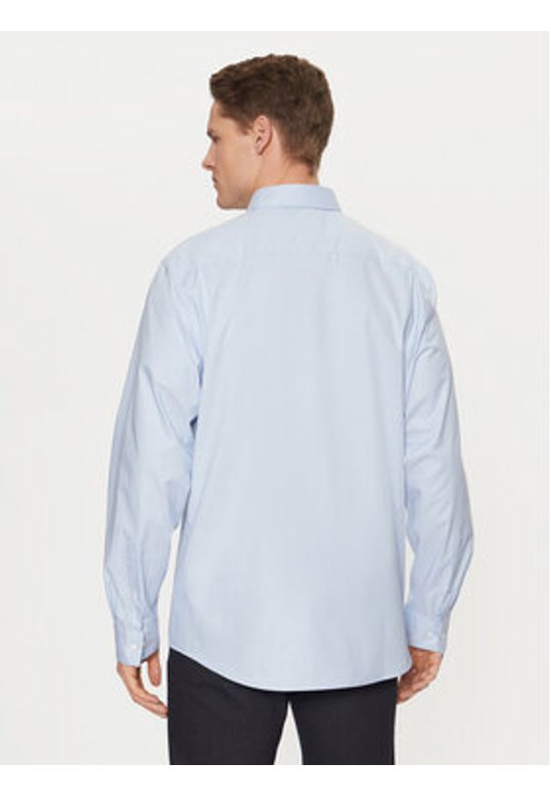Calvin Klein Koszula K10K113614 Niebieski Regular Fit. Kolor: niebieski. Materiał: bawełna