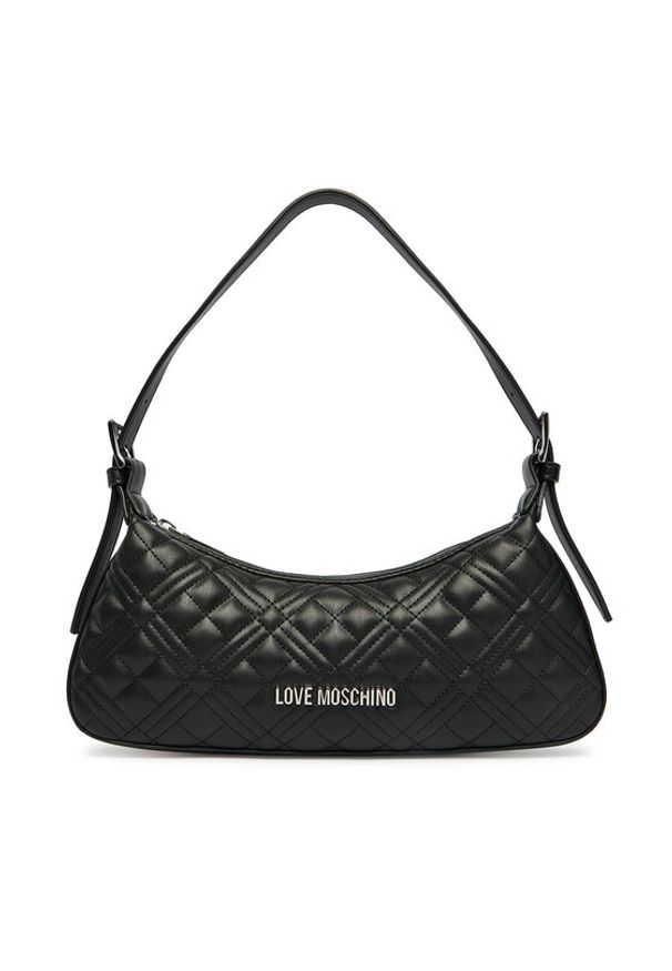 Love Moschino - LOVE MOSCHINO Torebka JC4142PP0OLA000B Czarny. Kolor: czarny. Materiał: skórzane