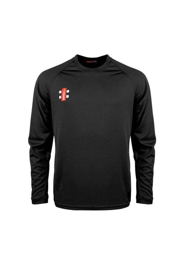 GRAY-NICOLLS - Dziecięcy dżersej z długim rękawem Gray-Nicolls Matrix V2. Kolor: czarny. Materiał: jersey. Długość rękawa: długi rękaw. Długość: długie