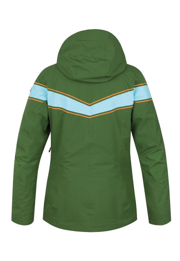 Damska kurtka narciarska Hannah Kiely Dill/Aqua Splash 15.000 mm S (36). Kolor: zielony. Sport: narciarstwo