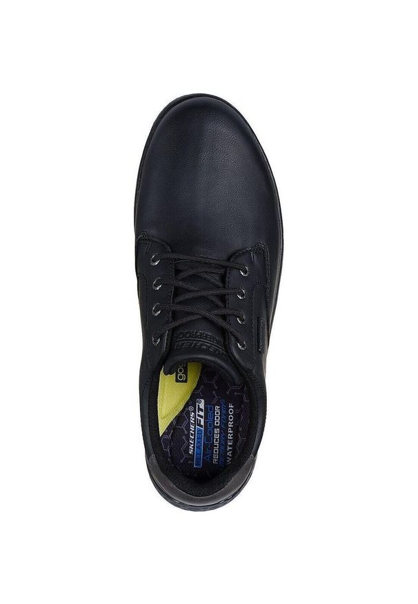 skechers - Buty do chodzenia męskie Skechers Garlan Pryor. Zapięcie: sznurówki. Kolor: czarny. Materiał: syntetyk, materiał. Szerokość cholewki: normalna. Model: Skechers Sport. Sport: turystyka piesza