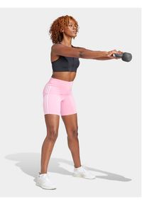 Adidas - adidas Szorty sportowe Essentials IS4206 Różowy Slim Fit. Kolor: różowy. Materiał: syntetyk #4