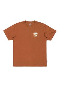 Billabong T-Shirt Rockies EBYZT00380 Brązowy Regular Fit. Kolor: brązowy. Materiał: bawełna #2