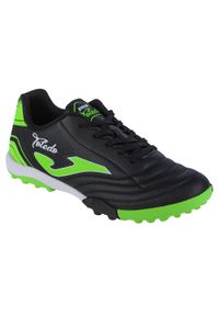 Buty piłkarskie - turfy chłopięce, Joma Toledo Jr 2301 TF. Kolor: czarny. Sport: piłka nożna #1