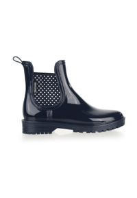 Regatta - Damskie kalosze Harriett III Ankle. Okazja: na spacer. Kolor: niebieski. Materiał: guma. Sezon: zima. Styl: elegancki, sportowy #1