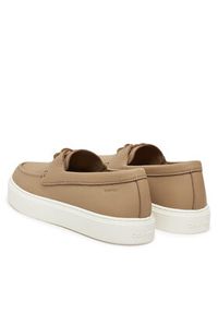 Calvin Klein Mokasyny Hybrid Lace Up Boat Lth HM0HM01812 Brązowy. Kolor: brązowy. Materiał: skóra #3