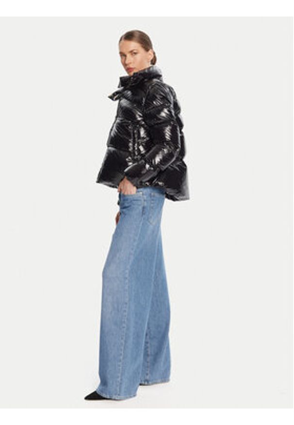 Pinko - PINKO Kurtka zimowa Caban 101598 A2P7 Czarny Regular Fit. Kolor: czarny. Materiał: syntetyk. Sezon: zima