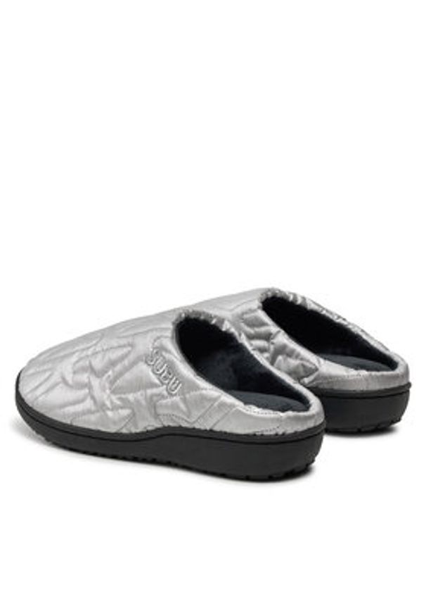 Subu Kapcie Outline Srebrny. Kolor: srebrny. Materiał: materiał