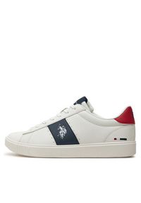 U.S. Polo Assn. Sneakersy TYMES009 Biały. Kolor: biały #4