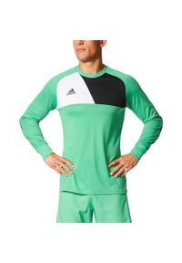 Adidas - Bluza bramkarska dla dzieci adidas Assita 17 GK Junior zielona AZ5400. Kolor: zielony