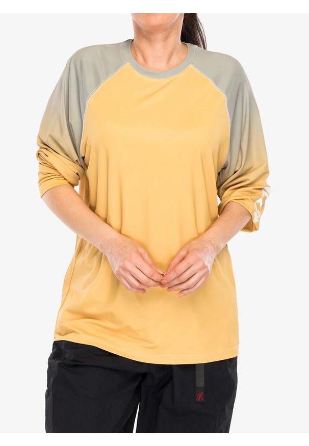 Longsleeve Gramicci Upf-Shield Long Sleeve Top. Kolor: żółty. Długość rękawa: długi rękaw. Sport: turystyka piesza