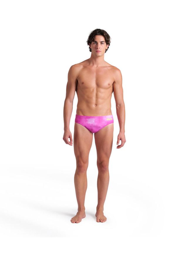 Kąpielówki Arena Swim Briefs Allover. Kolor: różowy