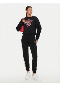 Guess Bluza W4YQ26 K9Z21 Czarny Regular Fit. Kolor: czarny. Materiał: syntetyk, bawełna #5