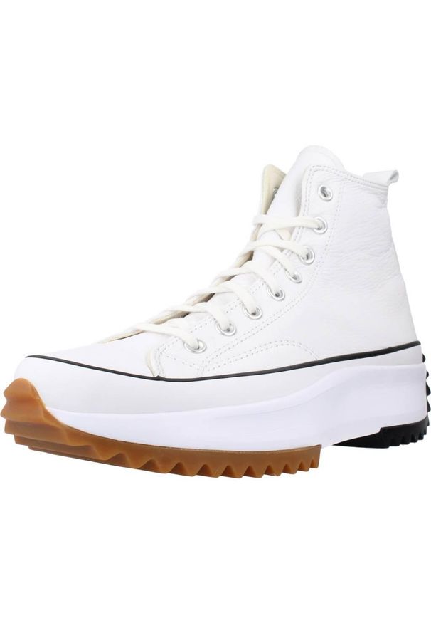 Buty Dorosły Converse Run Star Hike Platform biały. Kolor: biały. Obcas: na platformie. Sport: bieganie