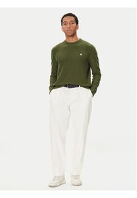 United Colors of Benetton - United Colors Of Benetton Sweter 1V4KU10AF Zielony Regular Fit. Kolor: zielony. Materiał: bawełna