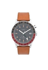 Zegarek Timex. Kolor: brązowy