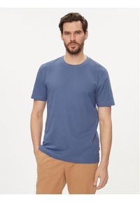 BOSS - Boss T-Shirt Tiburt 240 50452680 Niebieski Regular Fit. Kolor: niebieski. Materiał: bawełna